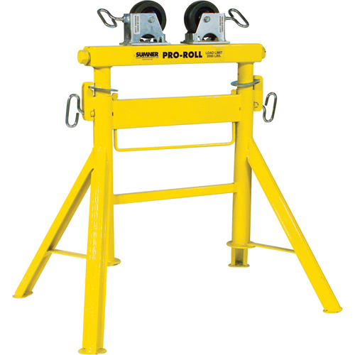 Pro Roll Pipe Stand, 1000 lbs. Load Capacity, 36" Pipe Capacity Ottawa Fastener Supply