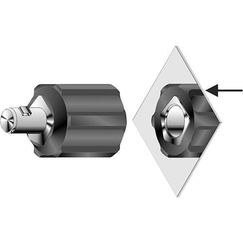 ADAPTAT 1 PIECE DINSE MALE LC-40/LC-10 FEMELLE Ottawa Fastener Supply