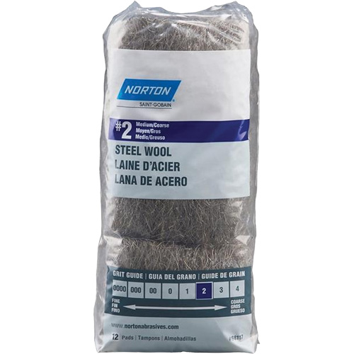 Steel Wool, Roll, Grade 2 Ottawa Fastener Supply