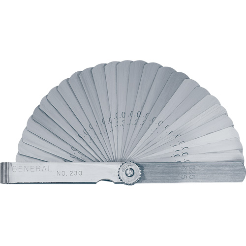 Economy Straight Leaf Feeler Gauge Ottawa Fastener Supply