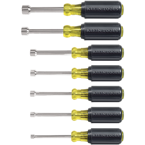 Cushion-Grip Nut Driver Set with 3" Shafts, 7, Non Magnetic, Imperial Ottawa Fastener Supply