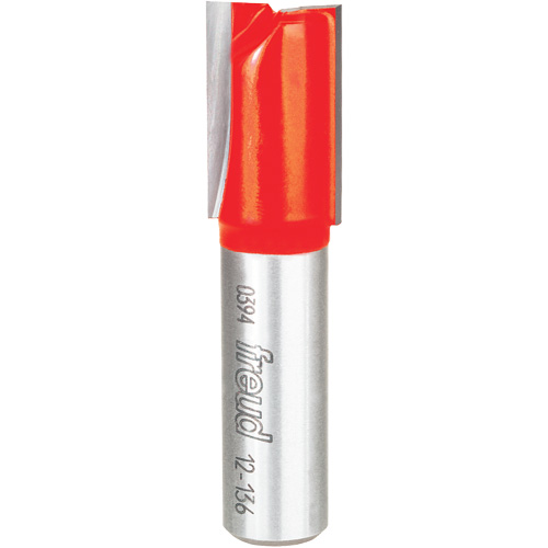 Router Bit - Double Flute Straight Bit, 5/8" Dia., 1-1/2" H, 2-1/2" L, 1/2" Shank Ottawa Fastener Supply