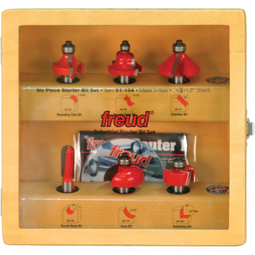 Starter Router Bit Set with 1/2" Shanks Ottawa Fastener Supply