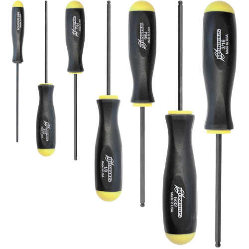 Jeux de tournevis ball driver - SAE, 7 mcx Ottawa Fastener Supply