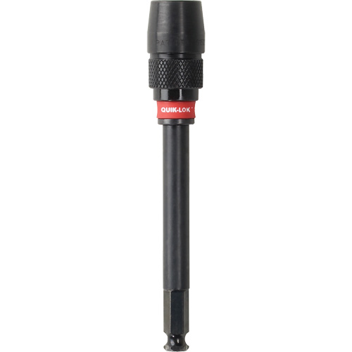 Quik-Lok Impact Drill Bit Extension, 7/16" Max. Diameter, 5-1/2" Length, 7/16" Shank Ottawa Fastener Supply