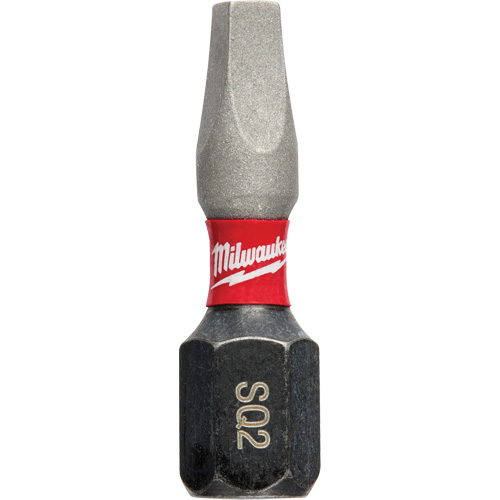 Foret &agrave; chocs Shockwave, Carr&eacute;e, #2, Prise 1/4" Ottawa Fastener Supply