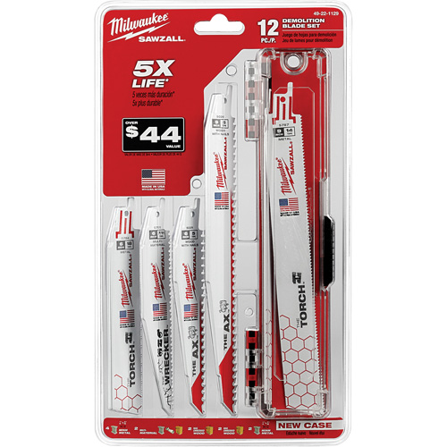 Sawzall&reg; Demolition Blade Set Ottawa Fastener Supply