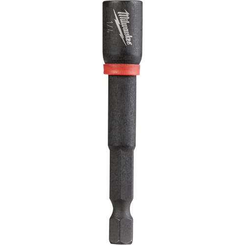Shockwave Impact Duty Nut Driver, 1/4" Tip, 1/4" Drive, 2-9/16" L, Magnetic Ottawa Fastener Supply