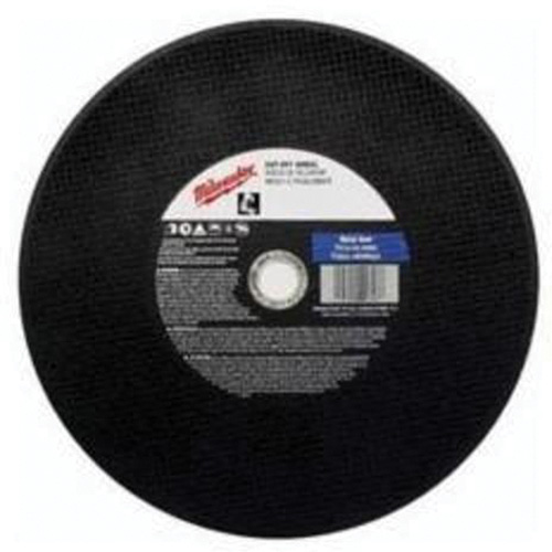 General Purpose Cut-Off Wheels, 14" x 3/32", 1" Arbor, Type 1, Aluminum Oxide, 4365 RPM Ottawa Fastener Supply