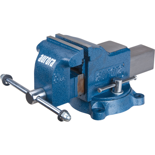 Heavy-Duty Bench Vise, 4" Jaw Width Ottawa Fastener Supply