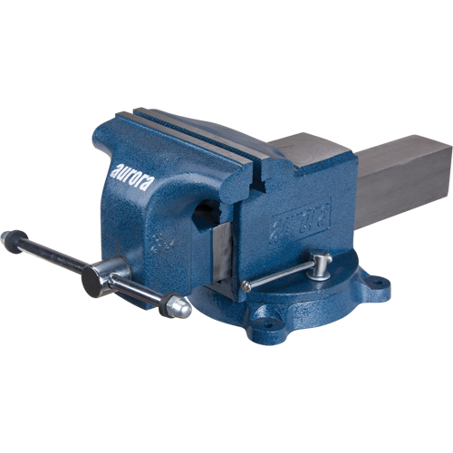 Heavy-Duty Bench Vise, 8" Jaw Width Ottawa Fastener Supply