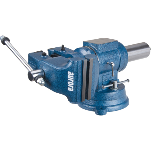 Multi-Purpose Bench Vise, 5" Jaw Width, 3-1/10" Throat Depth Ottawa Fastener Supply