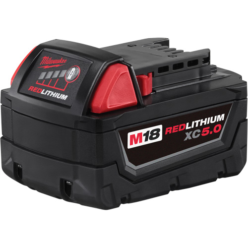 M18 Redlithium XC5.0 Extended Capacity Battery Pack, Lithium-Ion, 18 V, 5 A Ottawa Fastener Supply