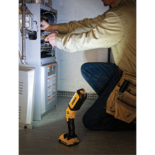 Max Cordless Hand-Held Area Light, LED, 500 Lumens, 3 Hrs. Run Time, Rechargeable Batteries, Not Included Ottawa Fastener Supply