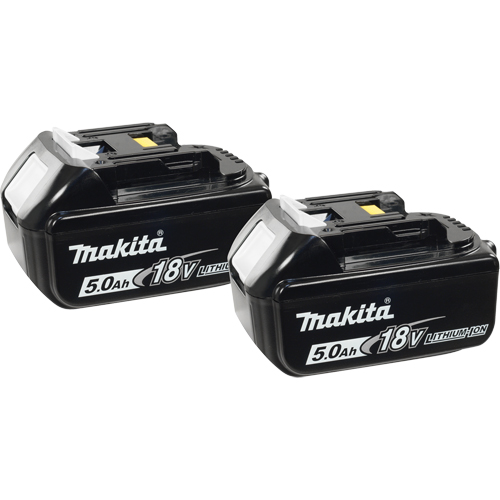 Batteries, Lithium-Ion, 18 V, 5.0 A Ottawa Fastener Supply