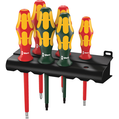 160 i / 168 i /6 VDE Insulated Screwdriver Set, 1000 V, 6 Pcs Ottawa Fastener Supply