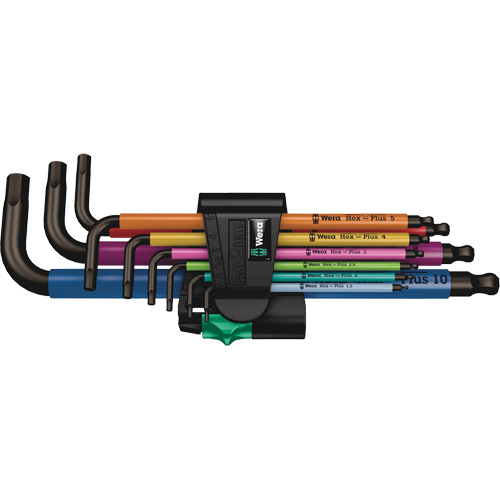 Jeu de cl&eacute;s hexagonales Plus, 9 mcx, M&eacute;trique Ottawa Fastener Supply
