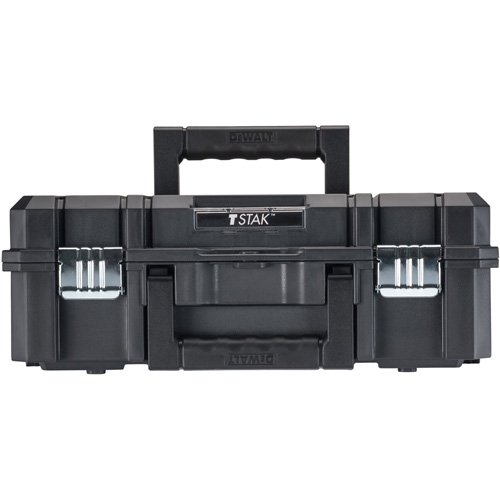 TSTAK&reg; II Tool Box with Flat Top, 17-1/4" x 13" x 6-3/8", Black Ottawa Fastener Supply