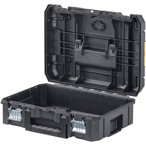 TSTAK&reg; II Tool Box with Flat Top, 17-1/4" x 13" x 6-3/8", Black Ottawa Fastener Supply