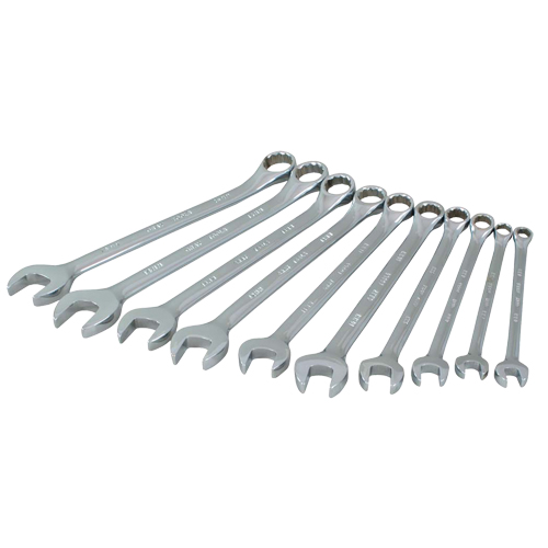 Wrench Set, Combination, 10 Pieces, Metric Ottawa Fastener Supply