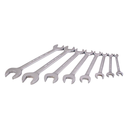 Wrench Set, Open-Ended, 8 Pieces, Metric Ottawa Fastener Supply