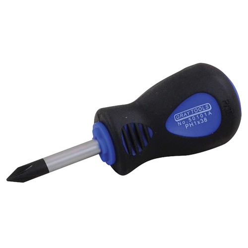 Phillips Screwdriver, #2, 4" L, Cushion Grip Handle Ottawa Fastener Supply