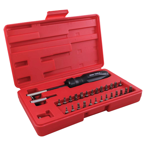 Jeu de tournevis sans engrenage avec boîtier de rangement en plastique, 10" lo Ottawa Fastener Supply