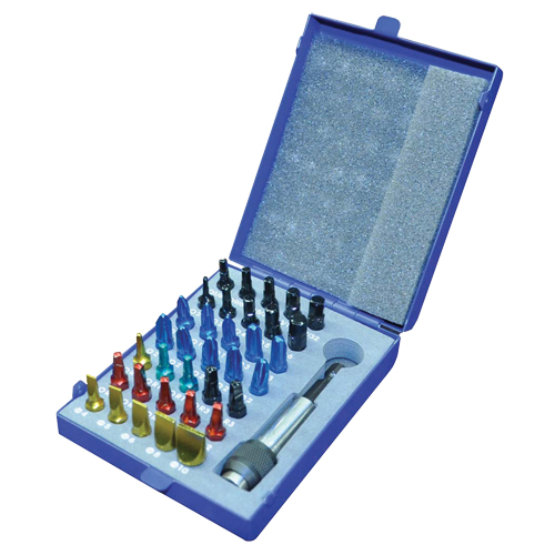 Color Insert Bit Set In Metal Case Ottawa Fastener Supply