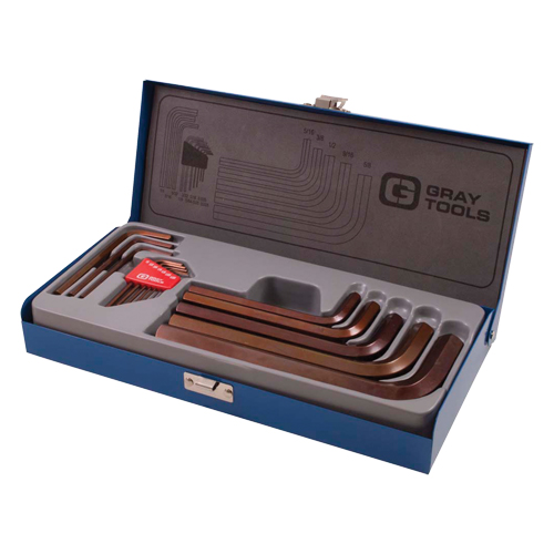 Hex Key Set, 15 Pcs., Imperial Ottawa Fastener Supply