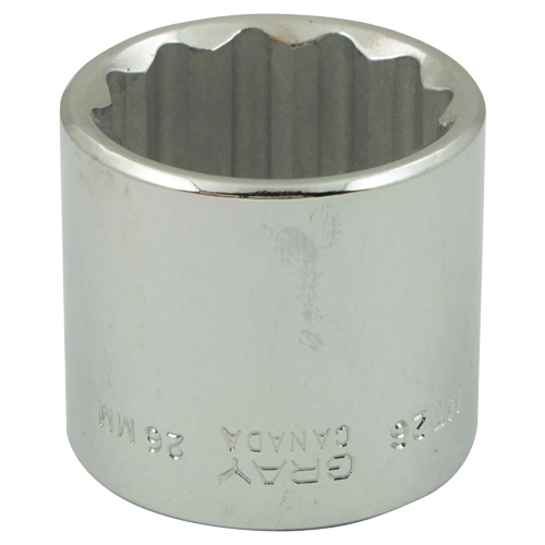 Douille, 6 mm, Prise 3/8", 12 pans Ottawa Fastener Supply