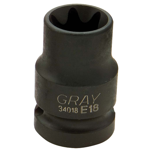 Torx&reg; Socket, 1/2", 1/2" Drive, 6 Points Ottawa Fastener Supply
