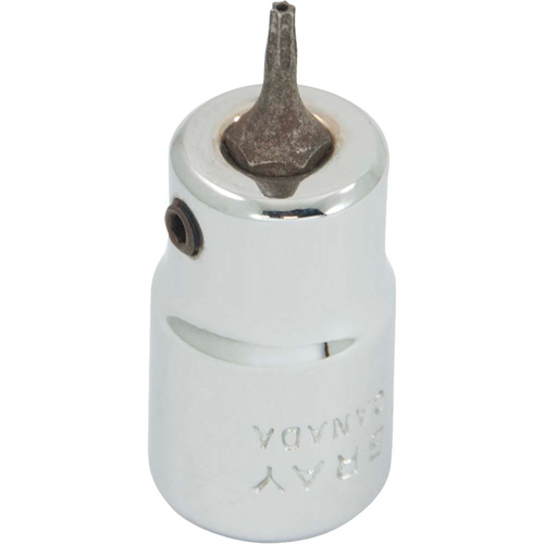 Bit Socket, Torx&reg;, T7 x 2-1/8" L, 3/8" Drive Ottawa Fastener Supply