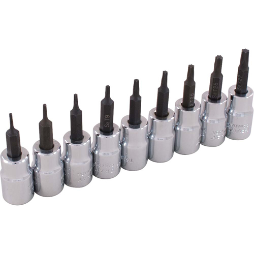 Jeu de douilles, Torx, Prise 3/8", 9 mrcx Ottawa Fastener Supply
