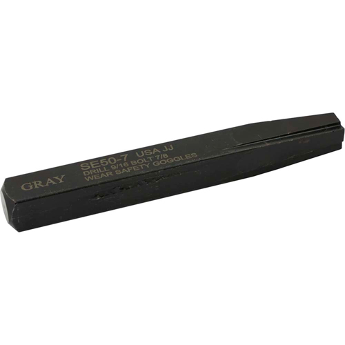 Straight Type Screw Extractor, 7, For Screw Size 7/8", Carbide Ottawa Fastener Supply