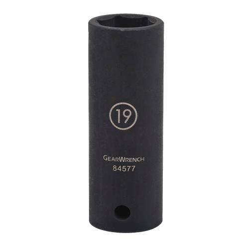Socket, Impact, 30 mm, 1/2" Drive, 6 Points, Deep Ottawa Fastener Supply