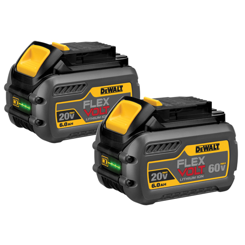 Blocs-piles FlexVolt, Lithium-ion, 60 V, 6 A Ottawa Fastener Supply