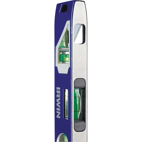 250 Series Heavy-Duty Torpedo Level, 9" L, Aluminum, 4 Vials, Magnetic Ottawa Fastener Supply