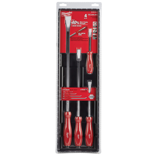 Pry Bar Set, 4 Pcs. Ottawa Fastener Supply