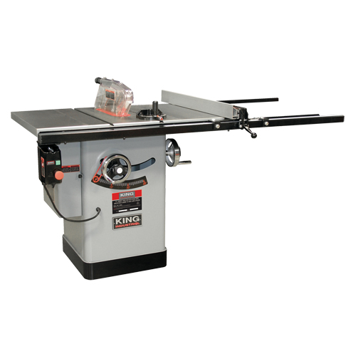 Cabinet Table Saw with Riving Knife, 230 V, 9.6 A, 3850 RPM Ottawa Fastener Supply
