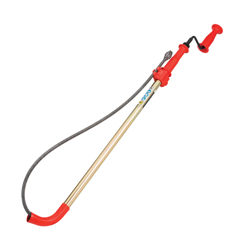 Toilet Auger, Manual, Bulb, 6' Cable Length, 1/2" Cable Diameter Ottawa Fastener Supply