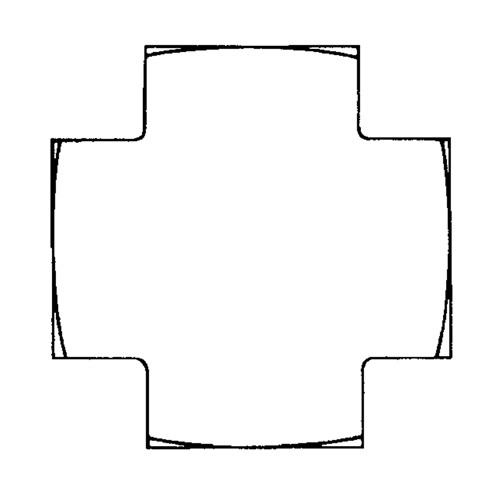 Cross 1/8" NPT Ottawa Fastener Supply