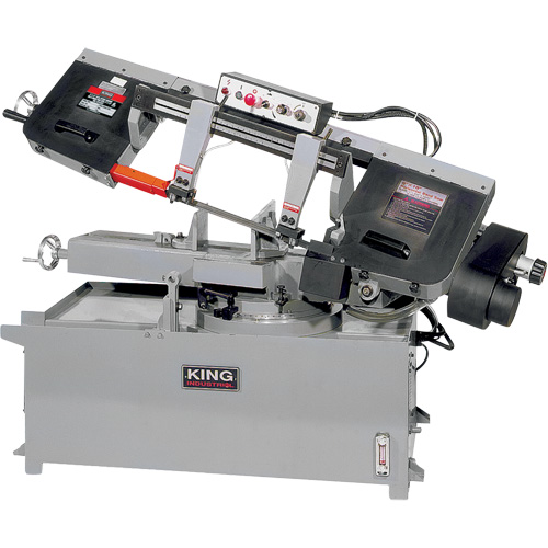 Metal Cutting Swivel Bandsaw, Horizontal, 9" x 18" Rectangular Cutting Capacity Ottawa Fastener Supply