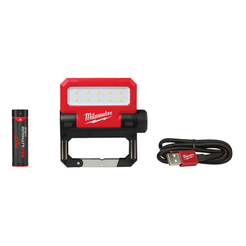 Projecteur d'illumination pivotant Rover USB, DEL, 550 lumens, Piles Rechargeable Ottawa Fastener Supply