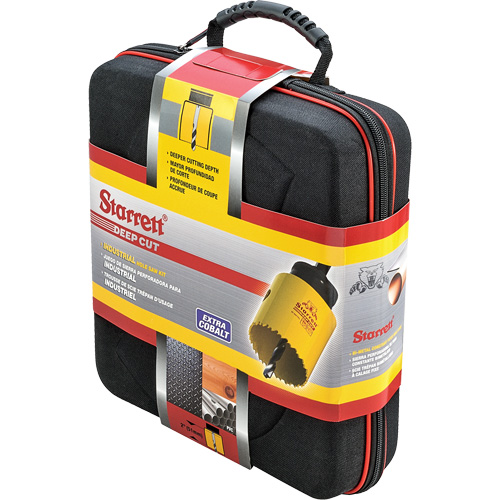 Industrial Hole Saw Kit, 14 Pieces Ottawa Fastener Supply