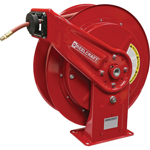 HD70000 Mobile Base Hose Reel, Air/Water, 3/8" x 75', Single Hose, 300 psi Ottawa Fastener Supply