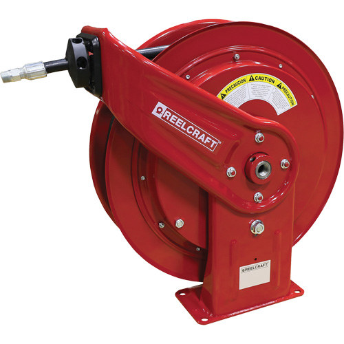 HD70000 Series Heavy-Duty Hose Reel with Hose, Greases, 3/8" x 75', Single Hose, 4800 PSI Ottawa Fastener Supply
