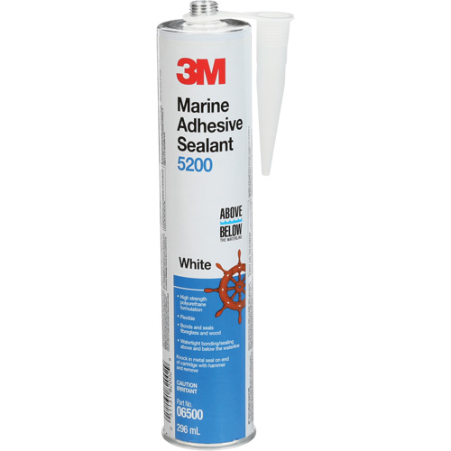 Marine Adhesive Sealant 5200, 378 ml, White Ottawa Fastener Supply