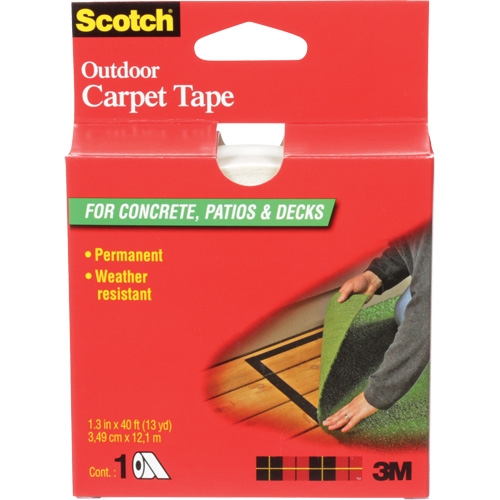 Scotch&reg; Outdoor Carpet Tape, 35 mm (1-2/5") W x 12.2 m (40') L Ottawa Fastener Supply