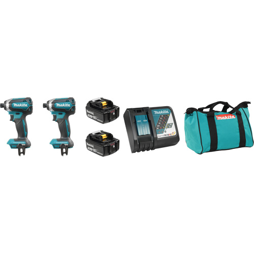 LXT&reg; 2-Tool Brushless Motor Combo Kit, Lithium-Ion, 18 V Ottawa Fastener Supply