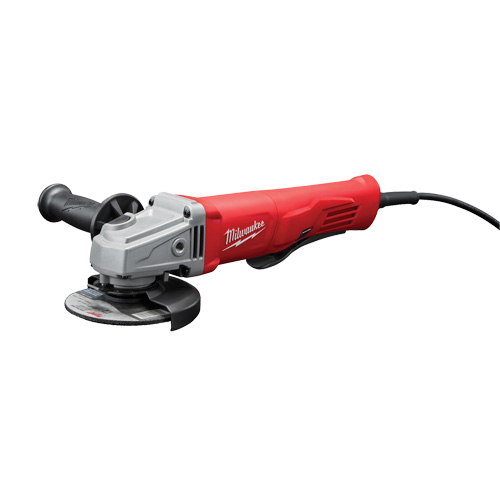 Small Angle Grinder with Lock-On Paddle Switch, 4-1/2", 120 V, 11 A, 12000 RPM Ottawa Fastener Supply